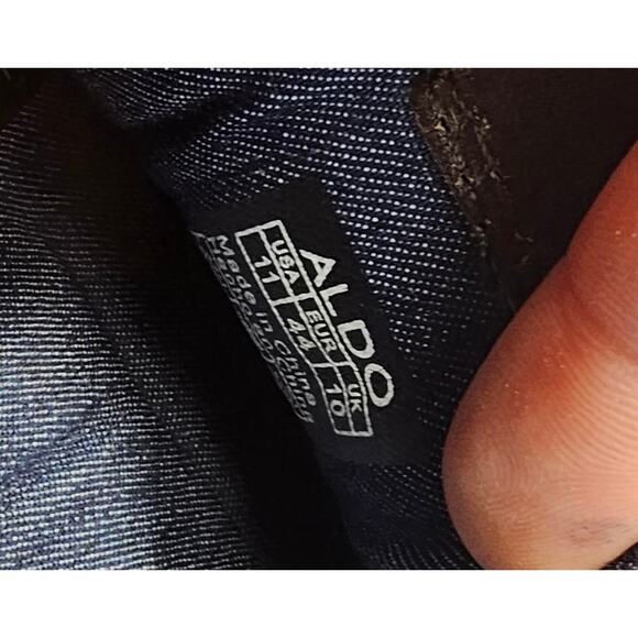 Aldo Men's Costamolino Boat Shoe Cognac sz 11 comfort preppy *FLAW* brown - Picture 8 of 9